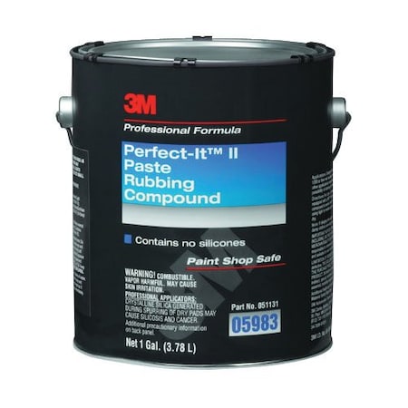 3M 3M Perfect-It II Rubbing Compound, 05983, Gallon US, Gallon 7000000340